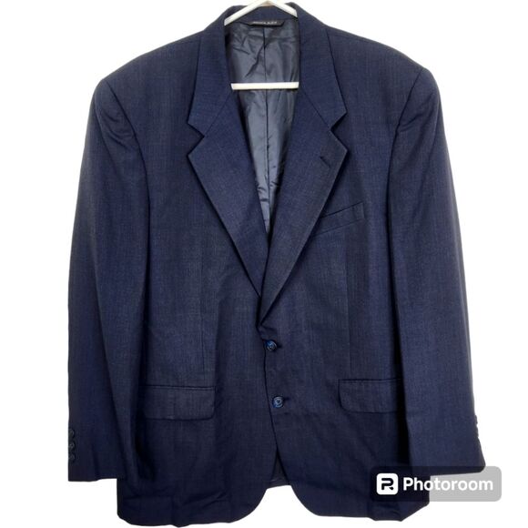 Vintage Christian Dior Monsieur Mens 2 Button Closure Sport Coat Blazer 40-42 - Picture 1 of 10